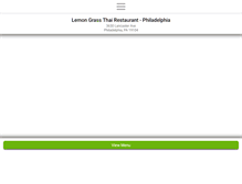 Tablet Screenshot of lemongrassthaiphilly.com